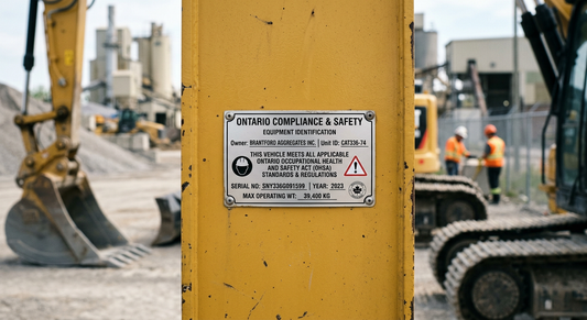 Drone Registration Number Decals —... Ontario — Ontario compliance product