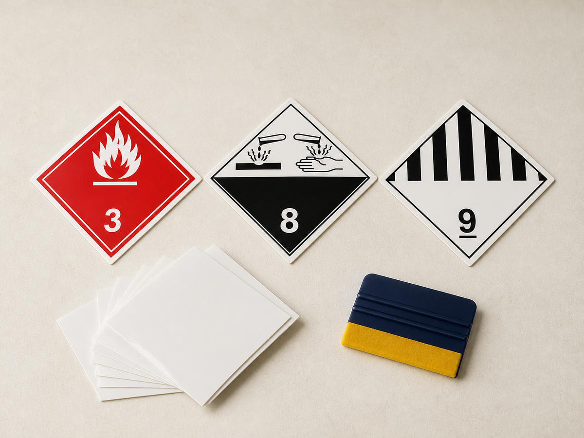 Dangerous goods placards TDG Canada