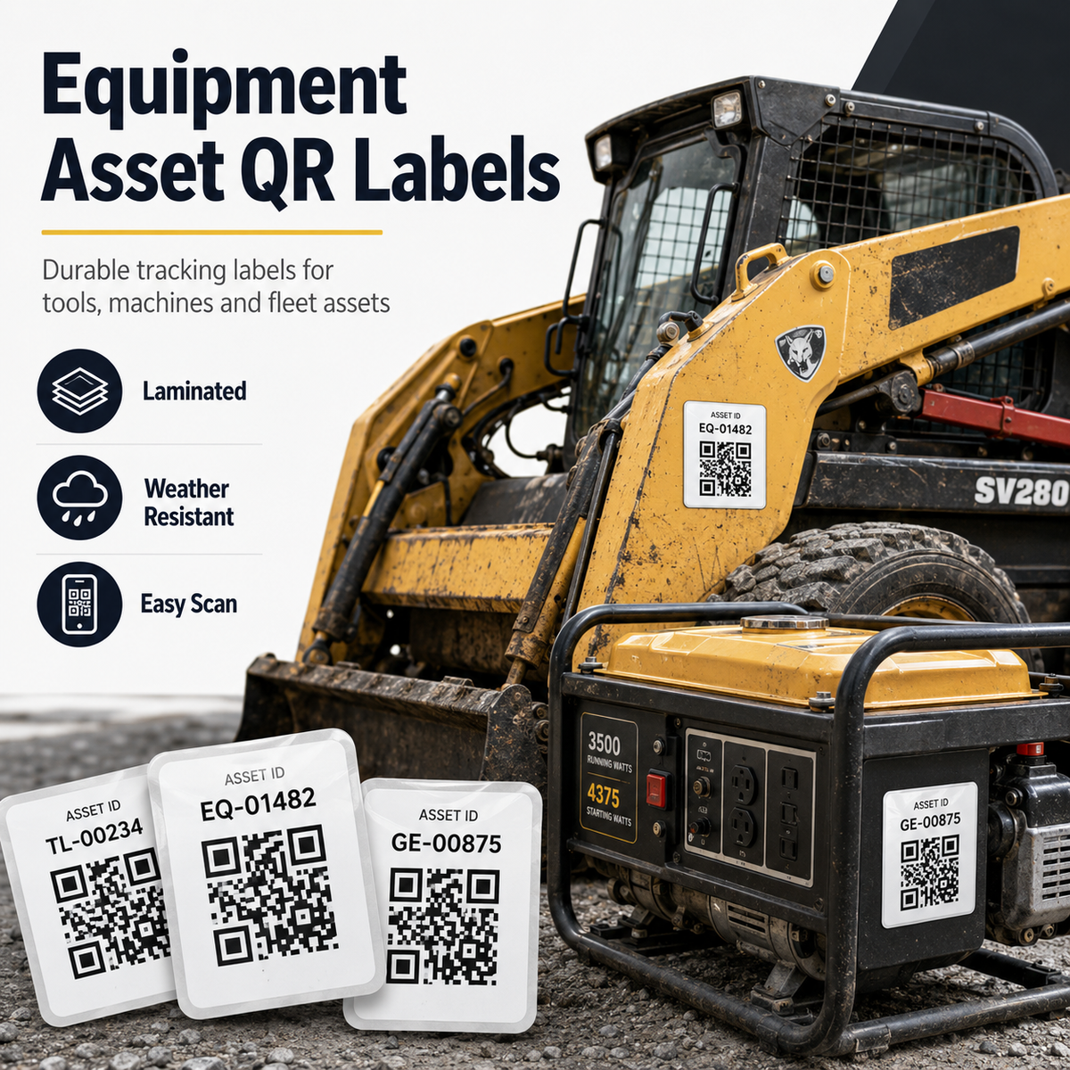 equipment id labels canada