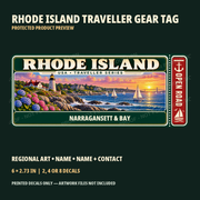 Protected Rhode Island Traveller Gear Tag preview with product choices