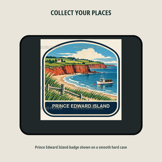 Prince Edward Island original collectible badge decal — protected preview 2