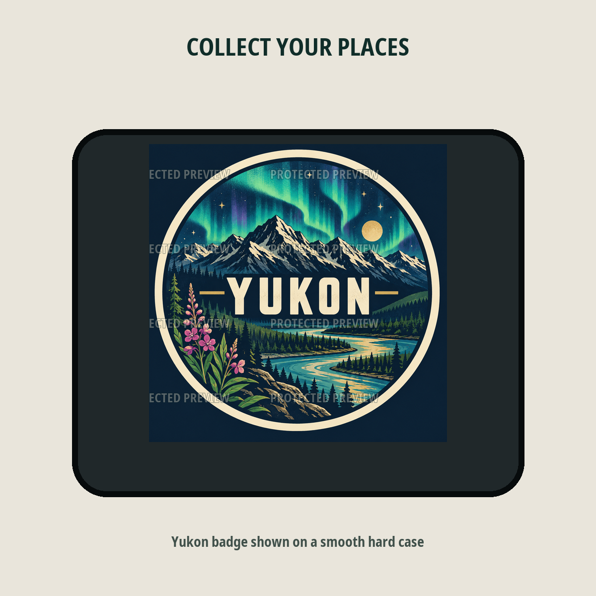 Yukon original collectible badge decal — protected preview 2
