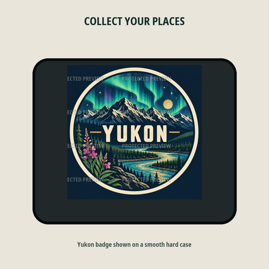 Yukon original collectible badge decal — protected preview 2