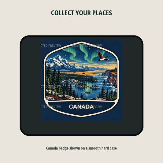 Canada original collectible badge decal — protected preview 2