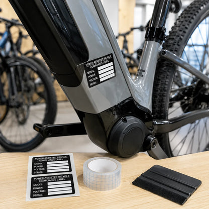 Electric bike assembly and fleet preparation area