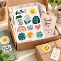 Sticker Sheets as Parcel Inserts and Packaging Extras