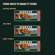 Ohio personalized Traveller Gear Tag decal — protected product preview 3