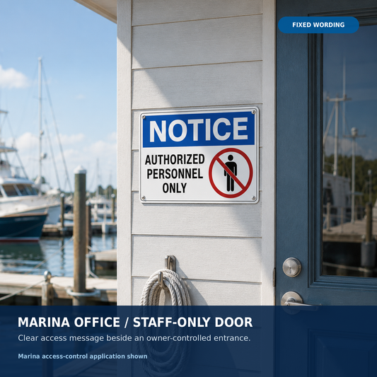 04 authorized personnel only marina wall install   0609fa8c
