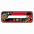 Print template view for custom vinyl sticker production