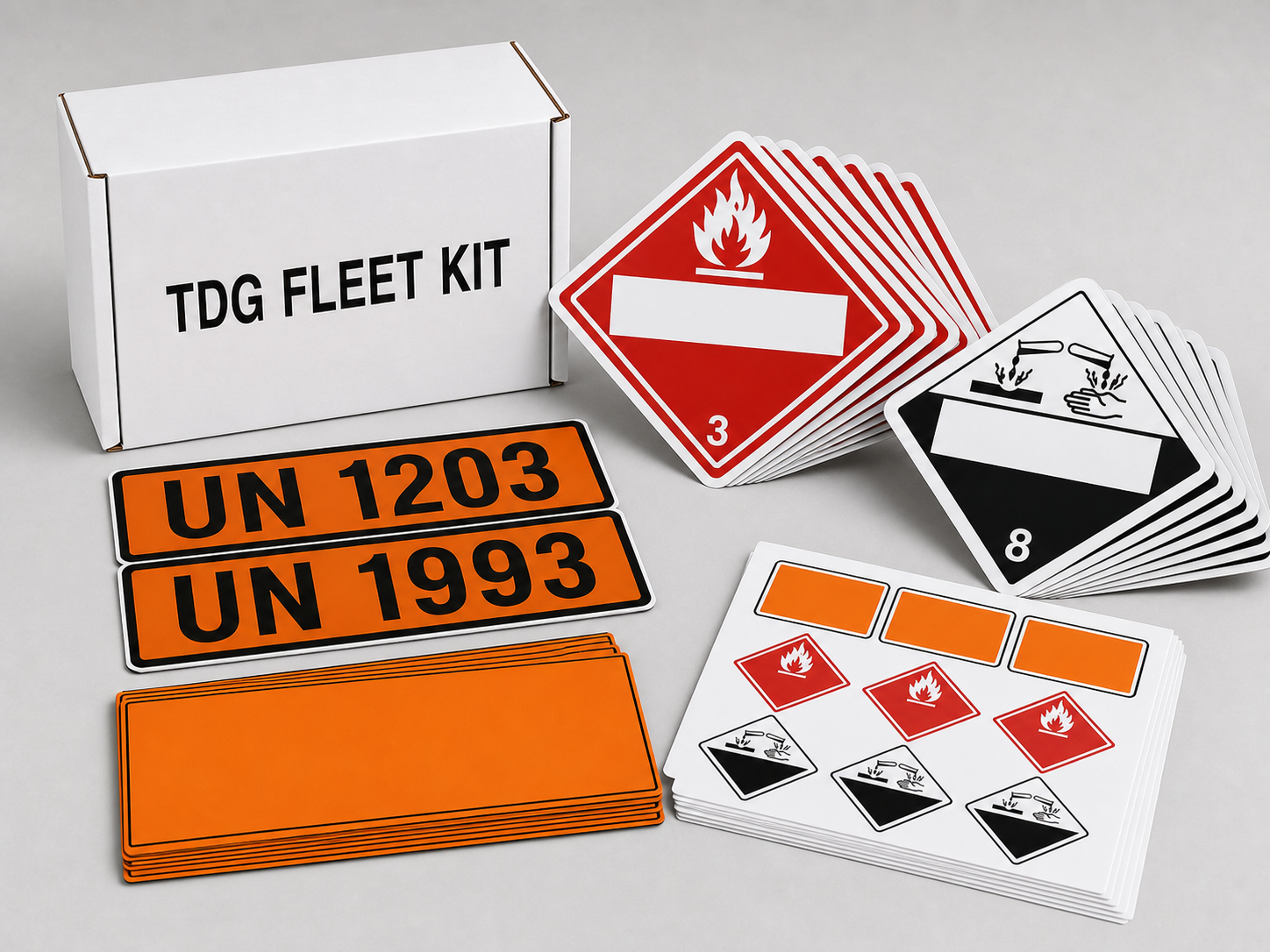Tdg Placard Fleet Kit