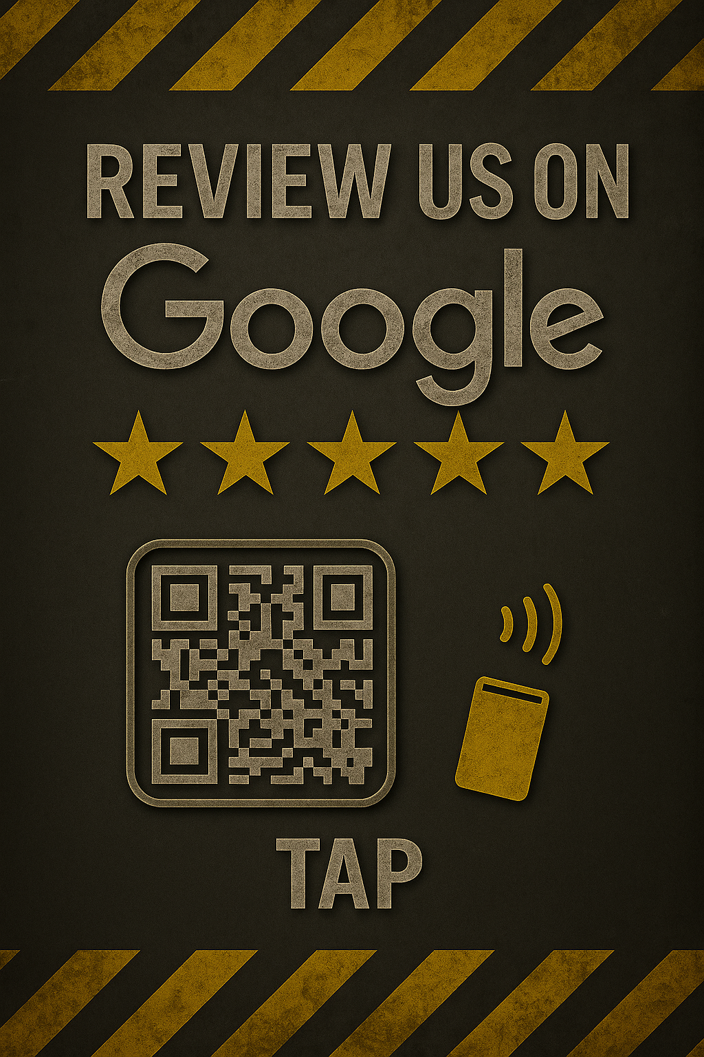 google review qr stickers canada