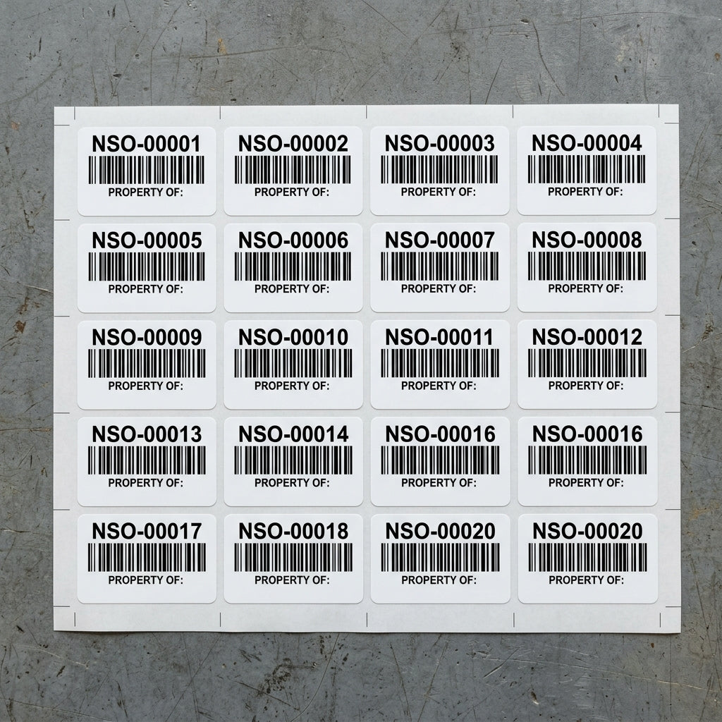 custom asset tags canada