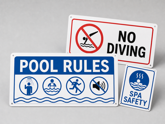 Pool Spa Safety Signs