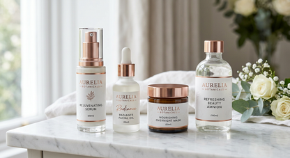 Cosmetic and skincare labels in a range of finishes, printed in Canada