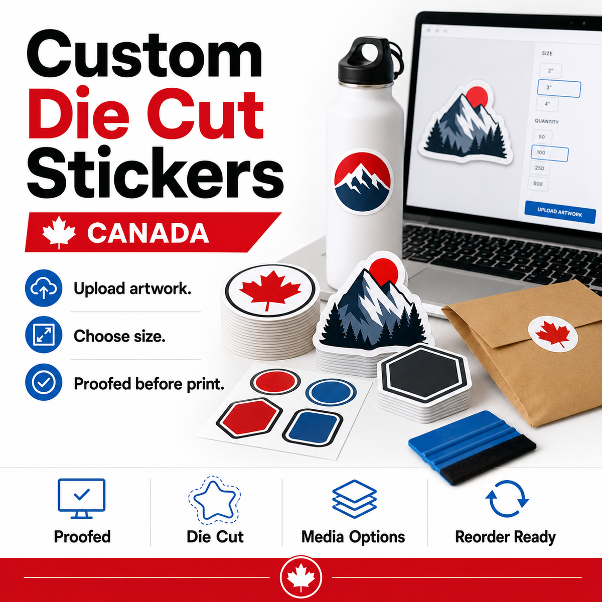 wholesale die cut stickers