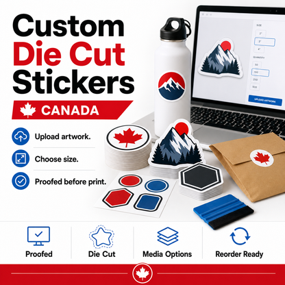 wholesale die cut stickers