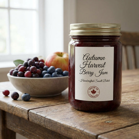 Bakery and food packaging labels printed in Canada