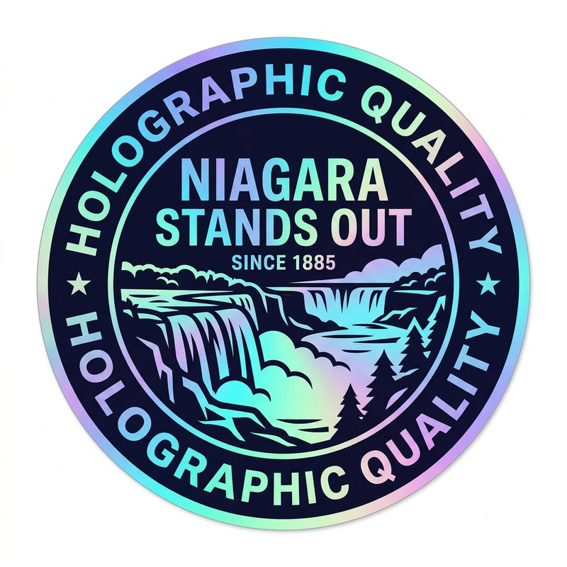 Custom Holographic Decals | Premium Prismatic Vinyl