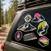 Custom outdoor car decals