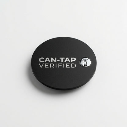 NFC tap-to-review decal hardware for Google reviews