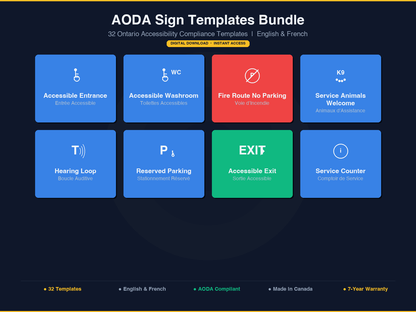 AODA full facility sign kit