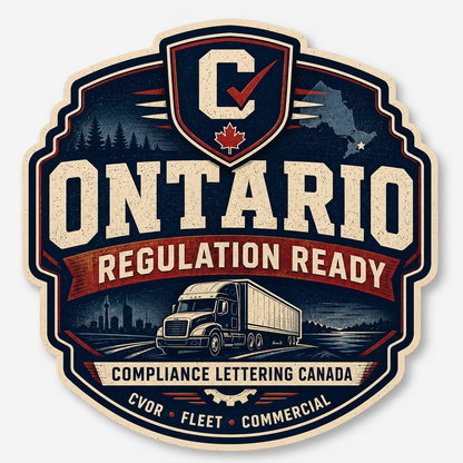 Ontario regulation-ready fleet compliance
