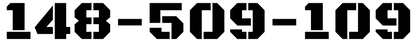 UN number panels