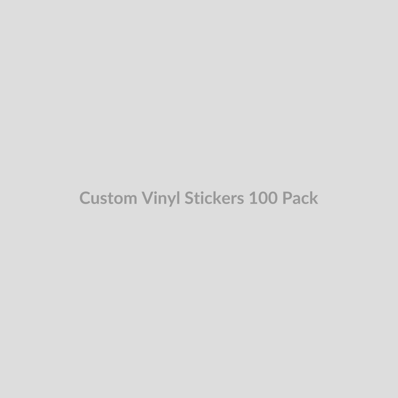 Custom Vinyl Stickers — 100 Pack | Ontario-Printed