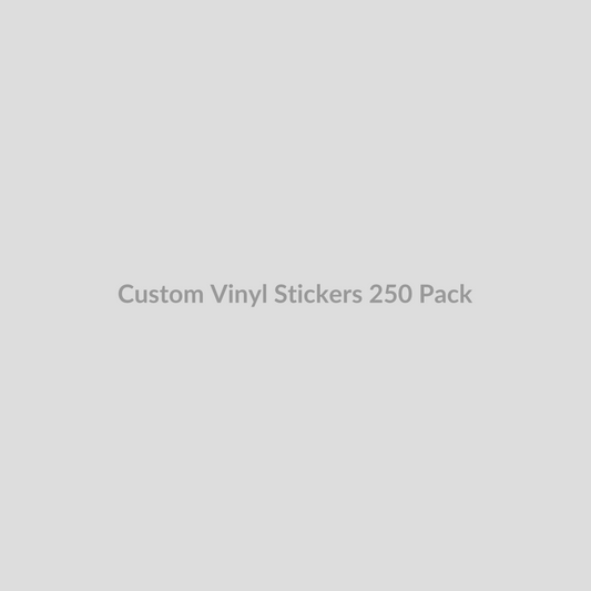 Custom Vinyl Stickers Canada 250 Pack | Ontario-Made