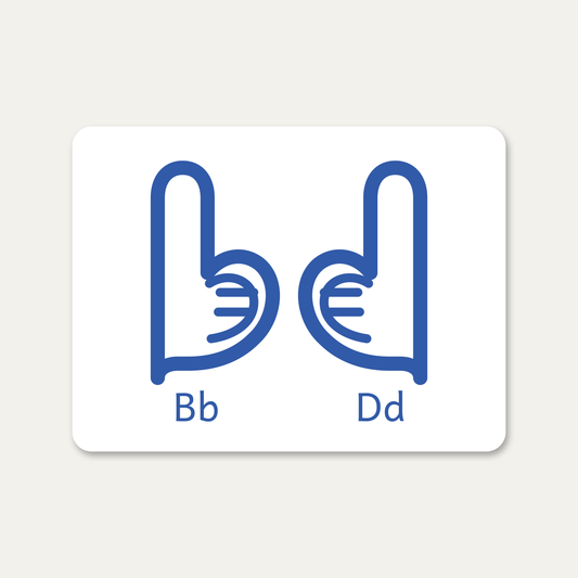 B d letter reminder stickers canada — native design closeup