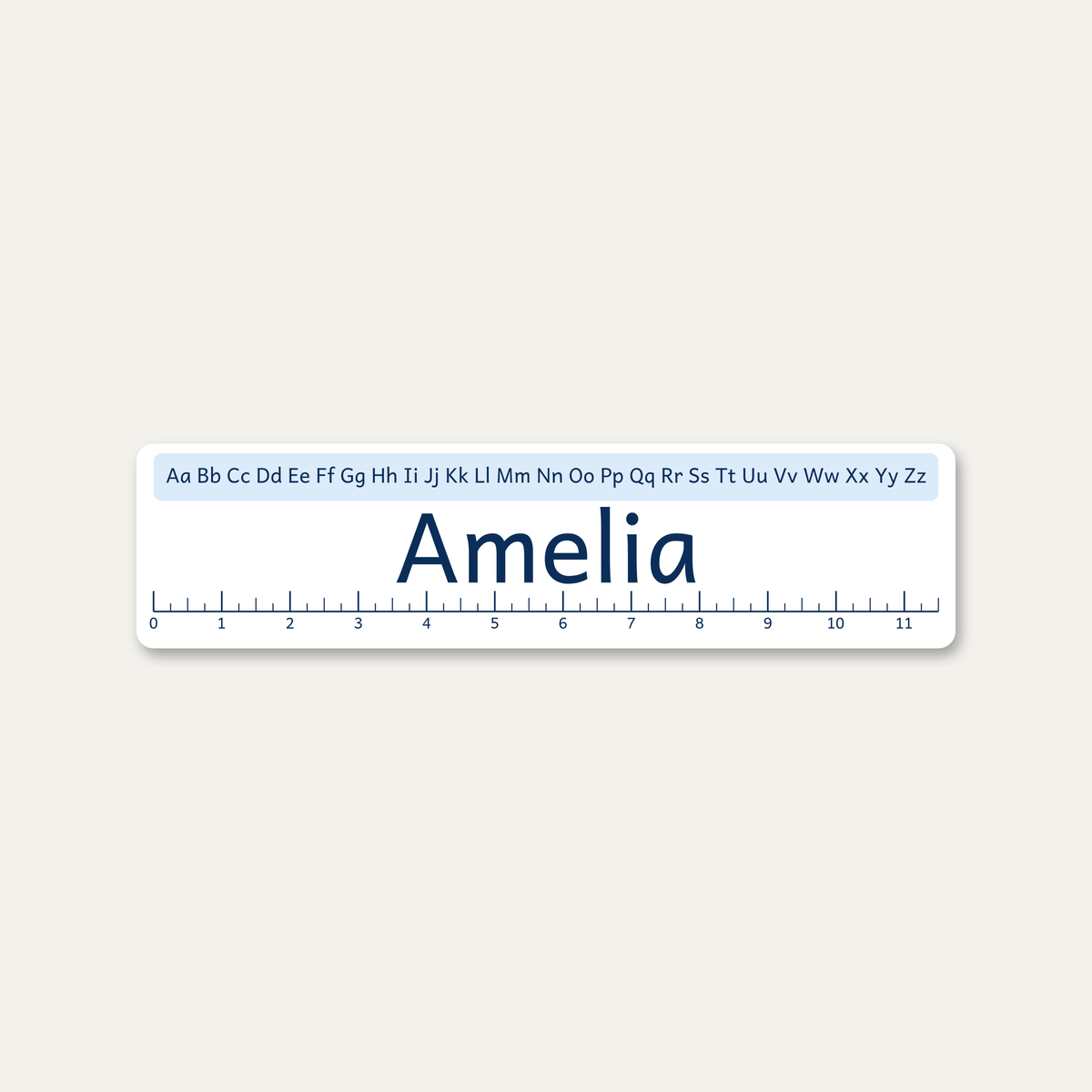 classroom desk name learning strips canada — native design closeup
