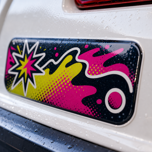 Custom Bumper Stickers Canada | Ontario Printed Vinyl - Surface Detail