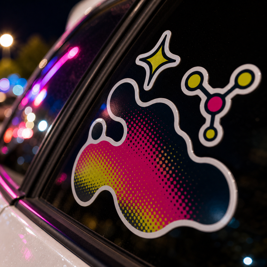 Custom Outdoor Car Decals | Premium Vinyl Stickers Canada - Surface Detail