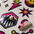 Custom Sticker Sheets for Small Businesses & Events | StickerCanada.ca - Surface Detail