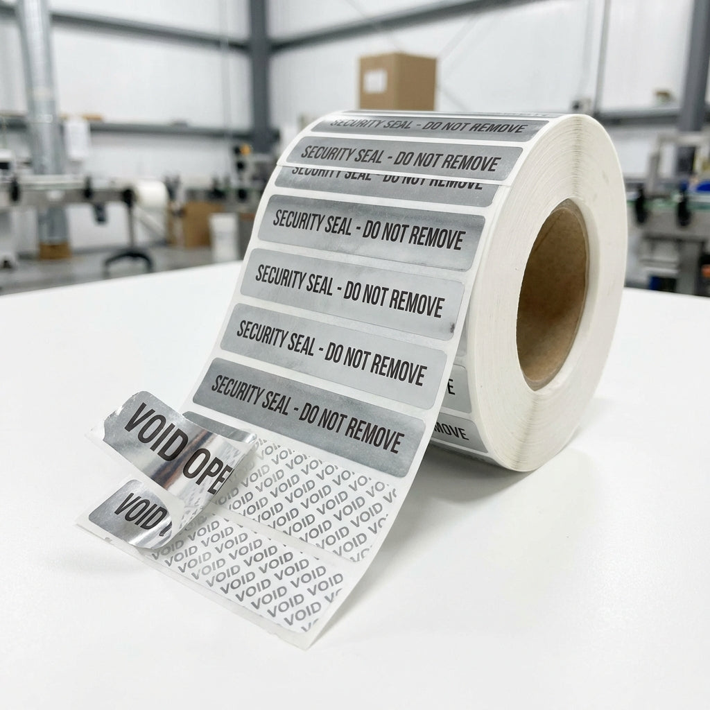 Tamper-Evident VOID Security Labels - Image 1
